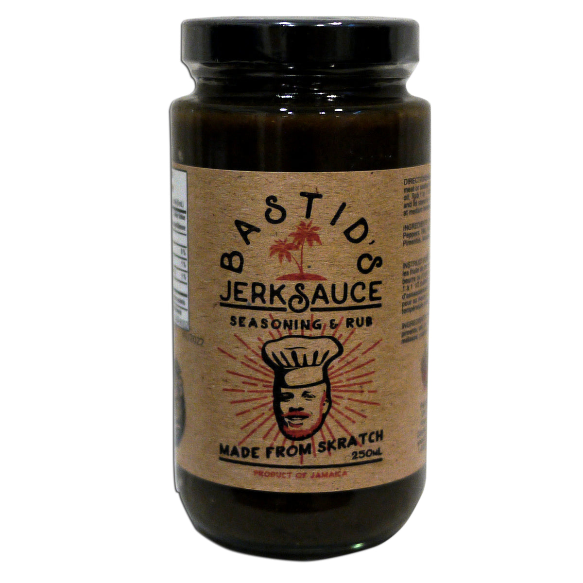 Bastid's Jerk Sauce Seasoning & Rub Skratch Bastid